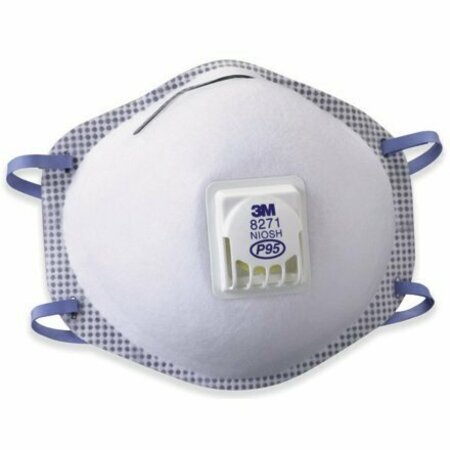 BSC PREFERRED 3M - 8271 Oil-Proof Respirator with Valve, 80PK S-7878